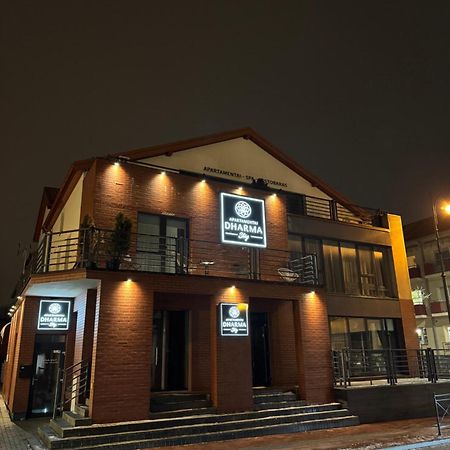 Dharma Stay Apartamentai Su Terasa Ir Vaizdu I Miesta Telšiai Esterno foto